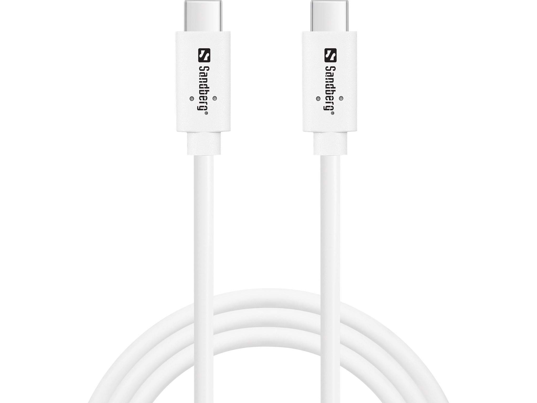 Sandberg 136-53 USB-C to USB-C  USB 3.1 Gen2 PD 100W cable, 1M