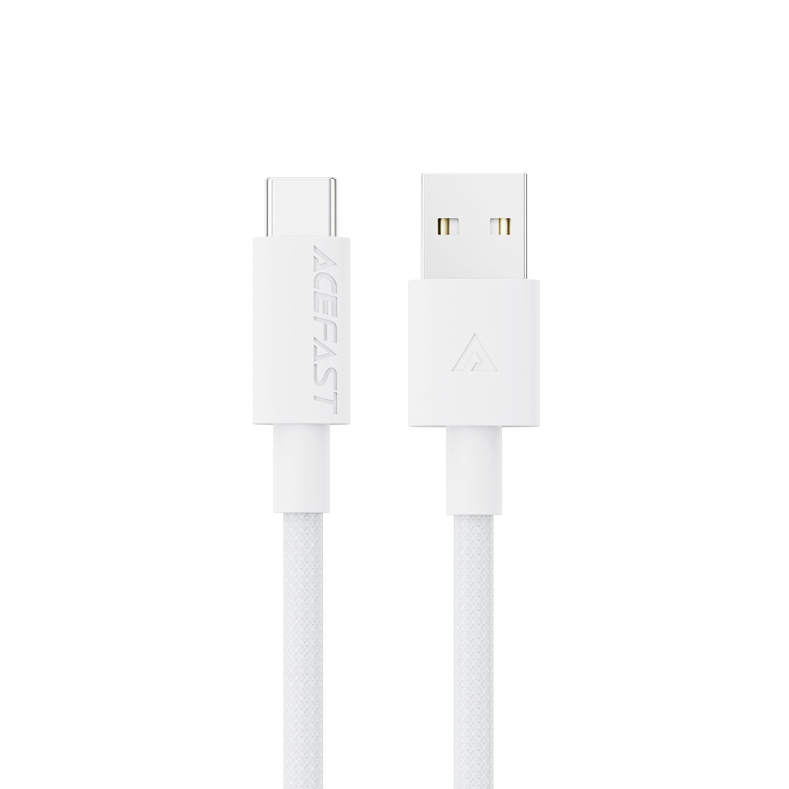 USB kabelis Acefast C18-04 USB-A to USB-C 1.2m baltas