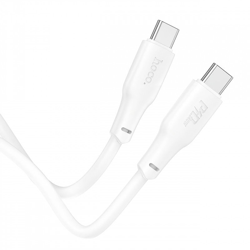 USB kabelis Hoco X93 240W USB-C to USB-C 2.0m baltas