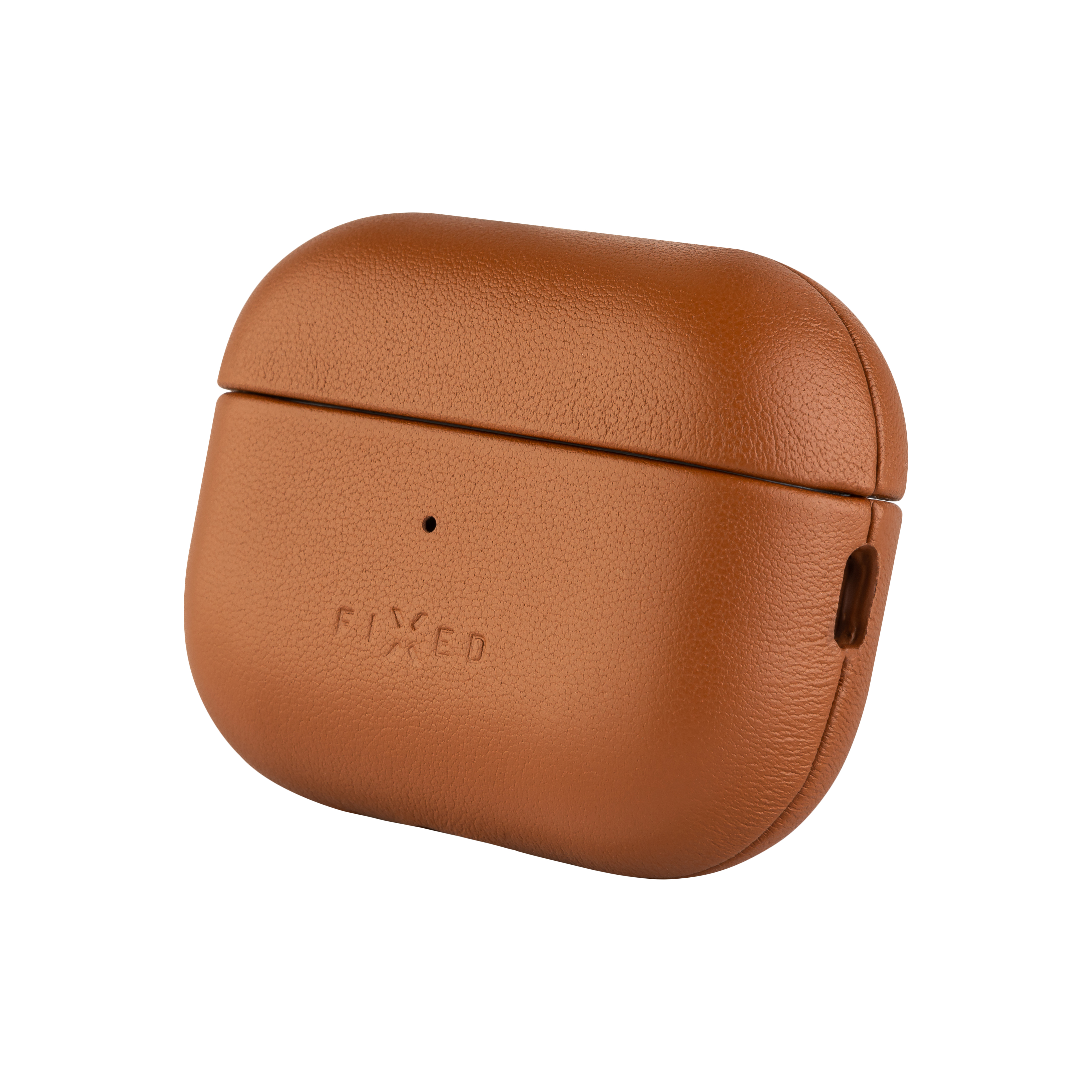Dėklas Fixed PodsLeather Apple AirPods Pro (2nd generation) Ruda