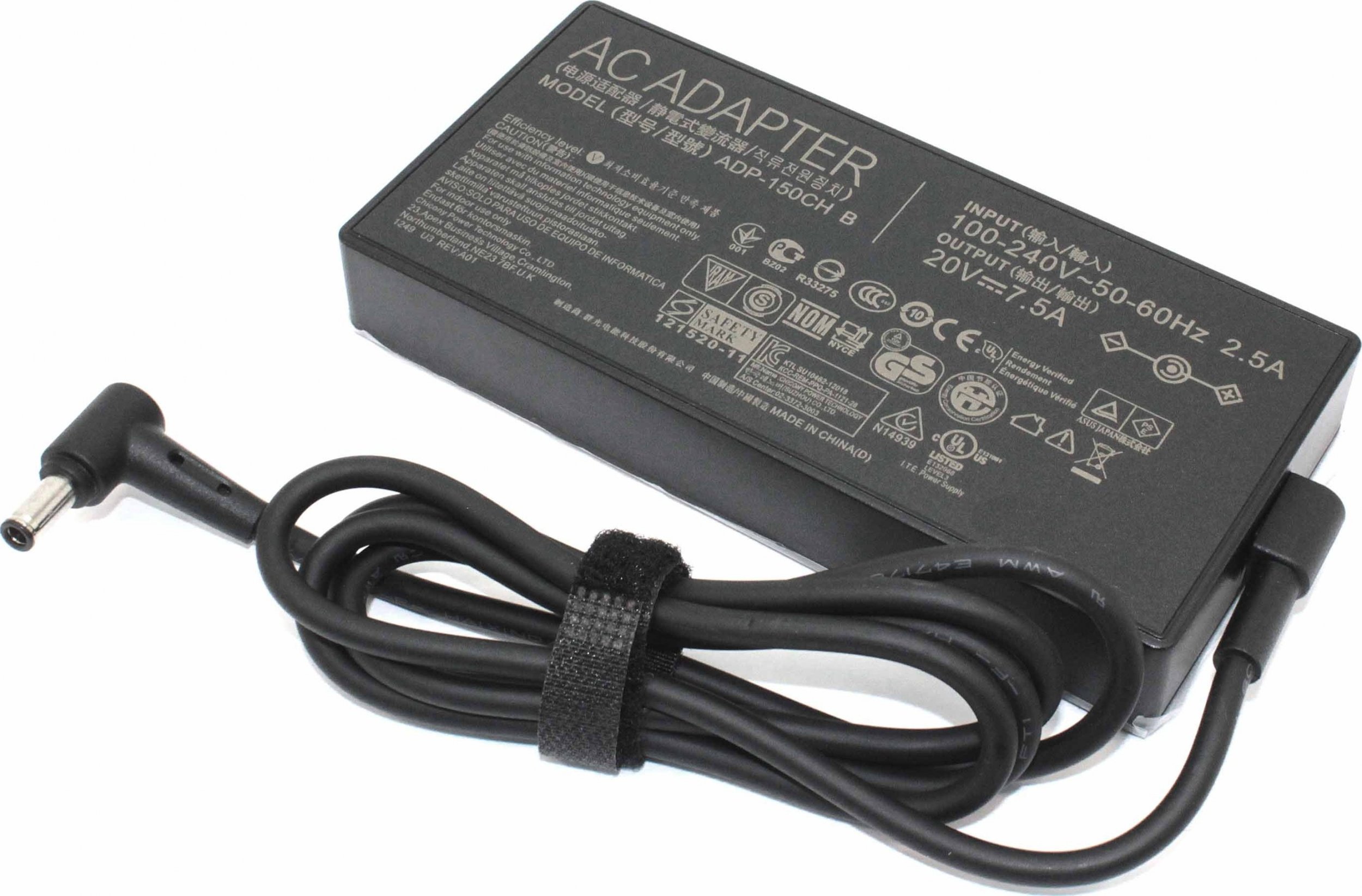 Laptop power supply Asus 150 W, 20 V (Adapter 150W/20V 3P(6PHI))