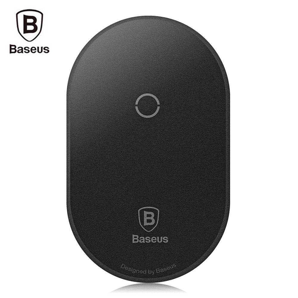 Bevielio (Qi Wireless) įkrovimo Micro USB/ Type-C adapteris Baseus