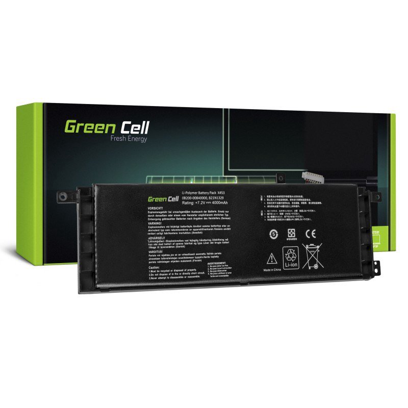 Nešiojamo kompiuterio baterija Green Cell AS80