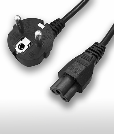 Maitinimo kabelis LAPTOP kompiuteriui 1.8m