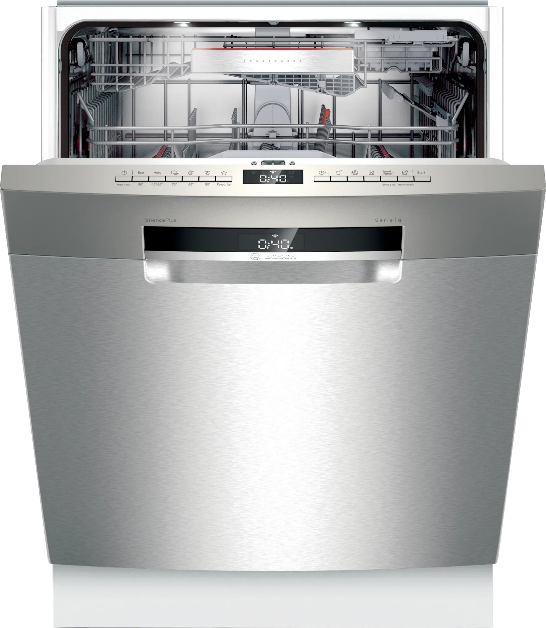 Indaplovė BOSCH SMU6ZDI76S, 60 cm