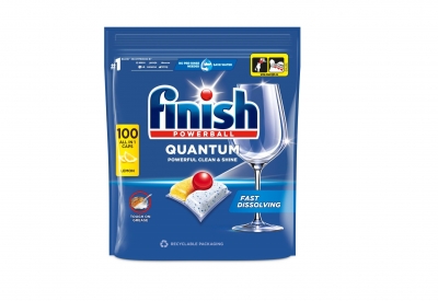 Indaplovių kapsulės Finish Quantum All in One 100 vnt SA4587