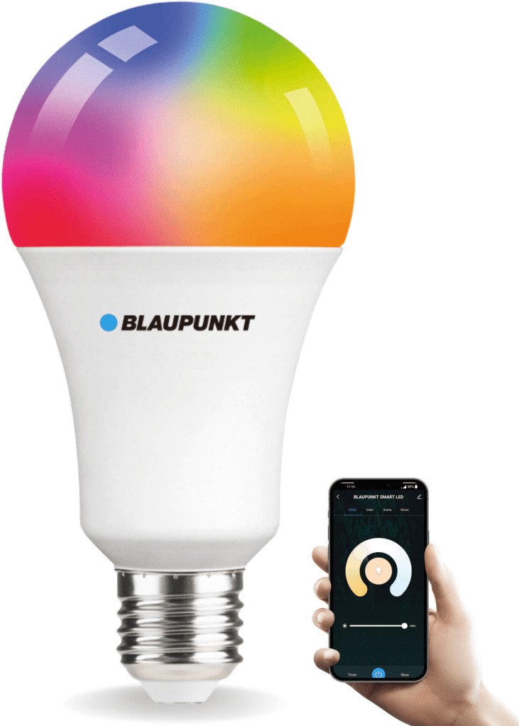 Blaupunkt smart bulb LED Smart Multicolor E27 A60 900lm 9W 2500-8000K WiFi + Bluetooth Tuya