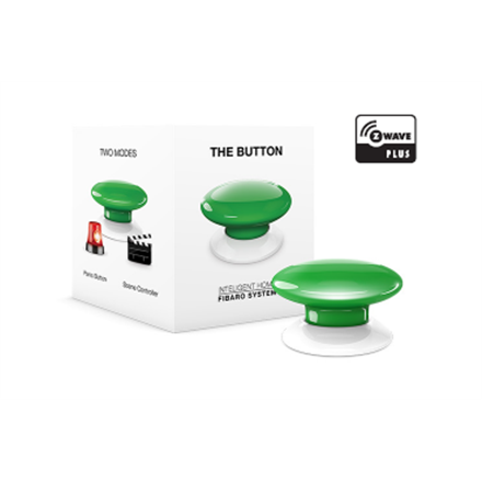 Išmanusis namas Fibaro The Button Z-Wave, Green