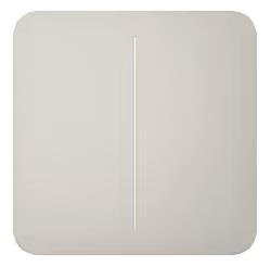 SMART SOLOBUTTON 2GANG/OYSTER 46020 AJAX
