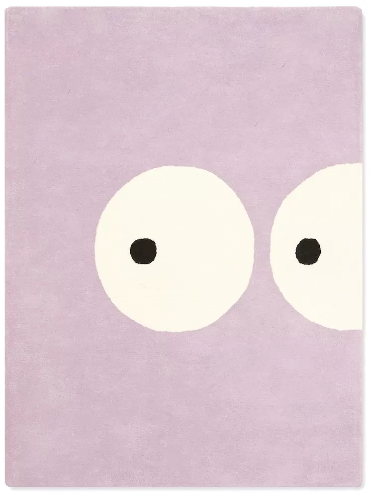 BLEUU-STUDIO kilimas Children's rug Zoeils lilac