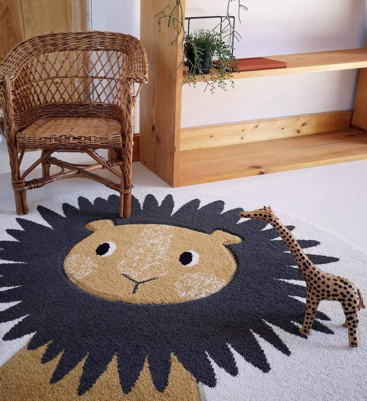 Nattiot kilimas JAGGO children's rug little lion