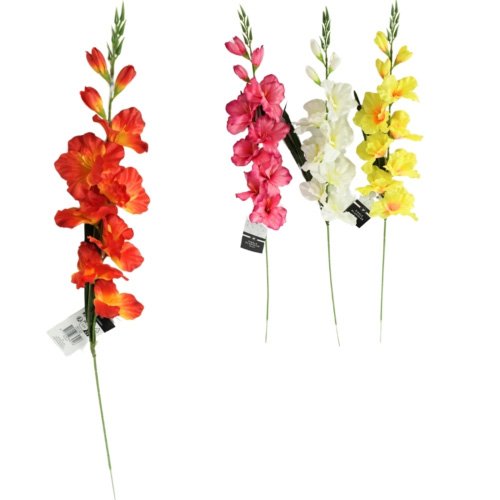 Dirbtinė gėlė kardelis, 79 cm