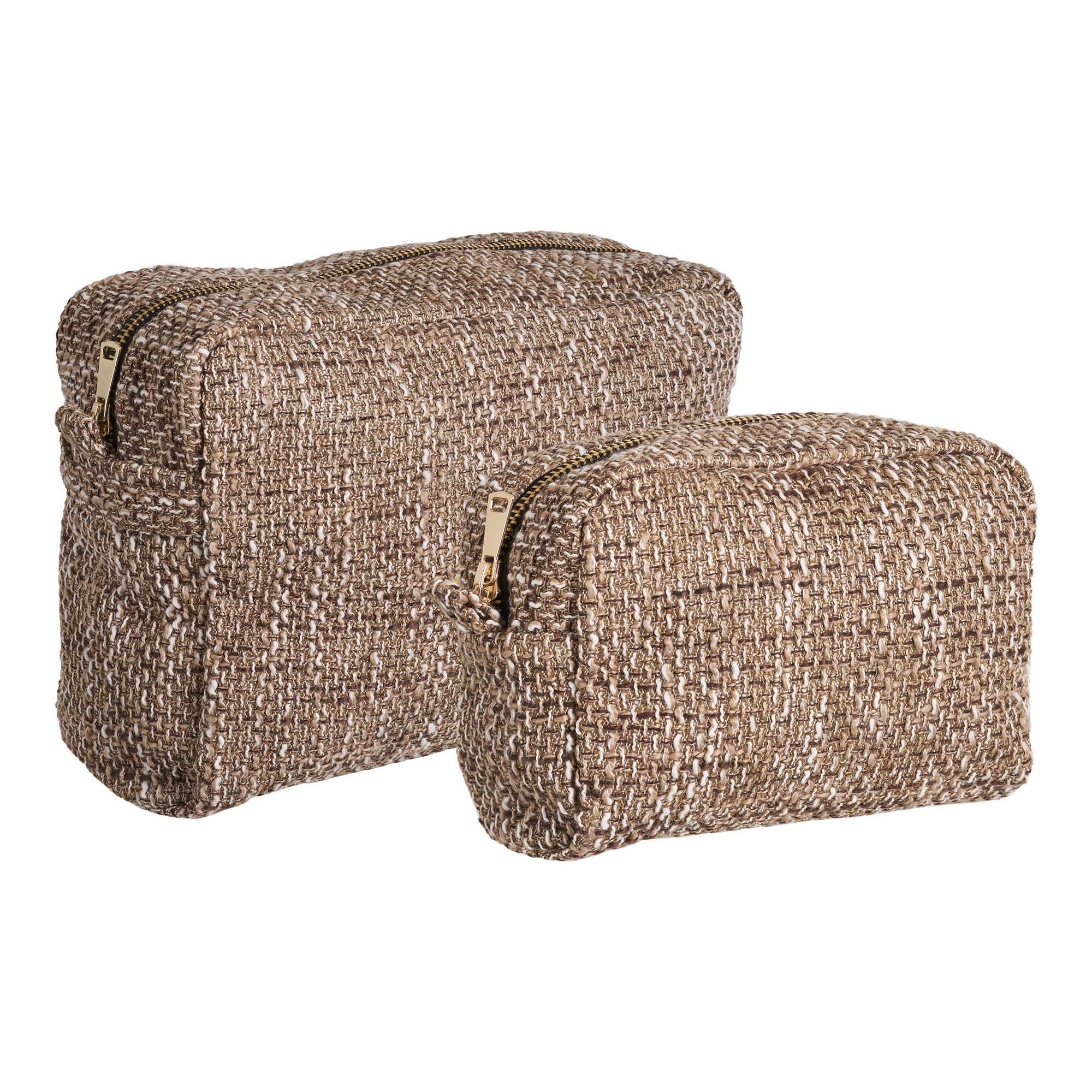 Kosmetinių rinkinys | 20/30 x 14/22 x 11cm | Ruda