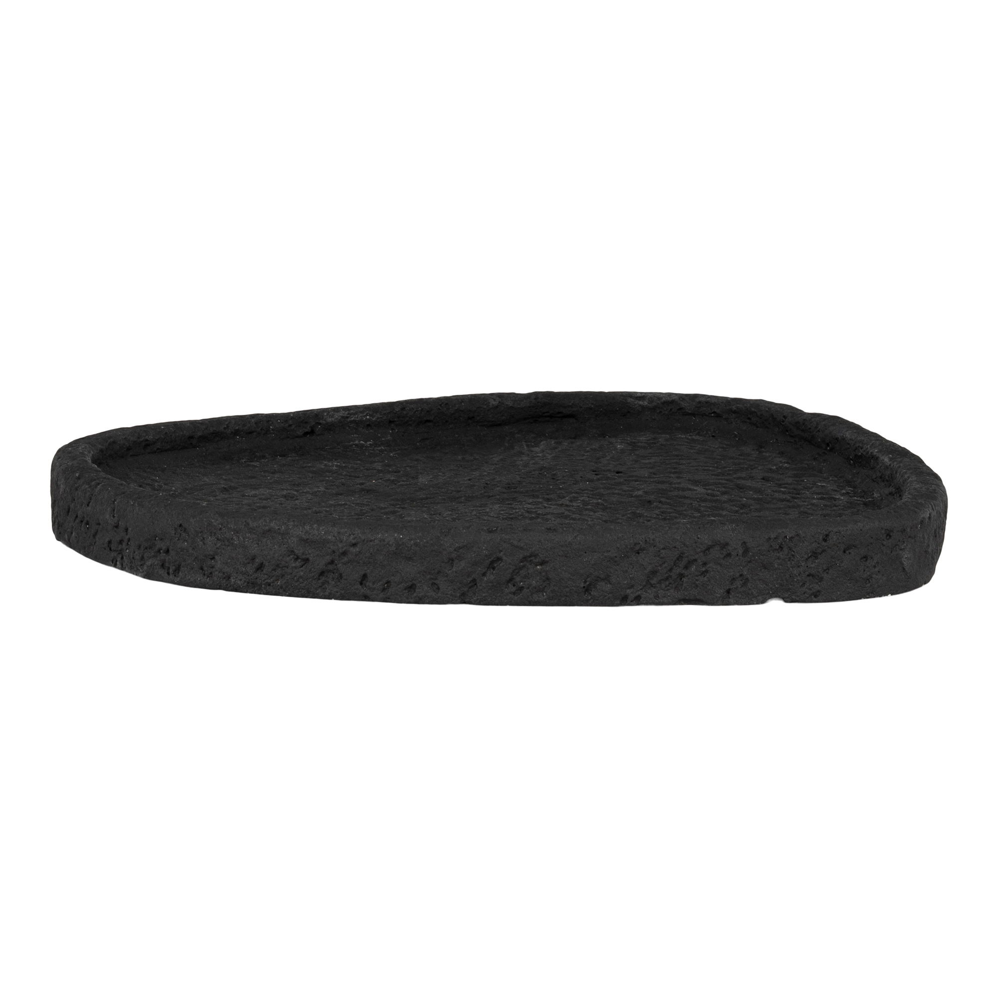 Betoninis padėklas | 26,5 x 2 x 26 cm | Juoda