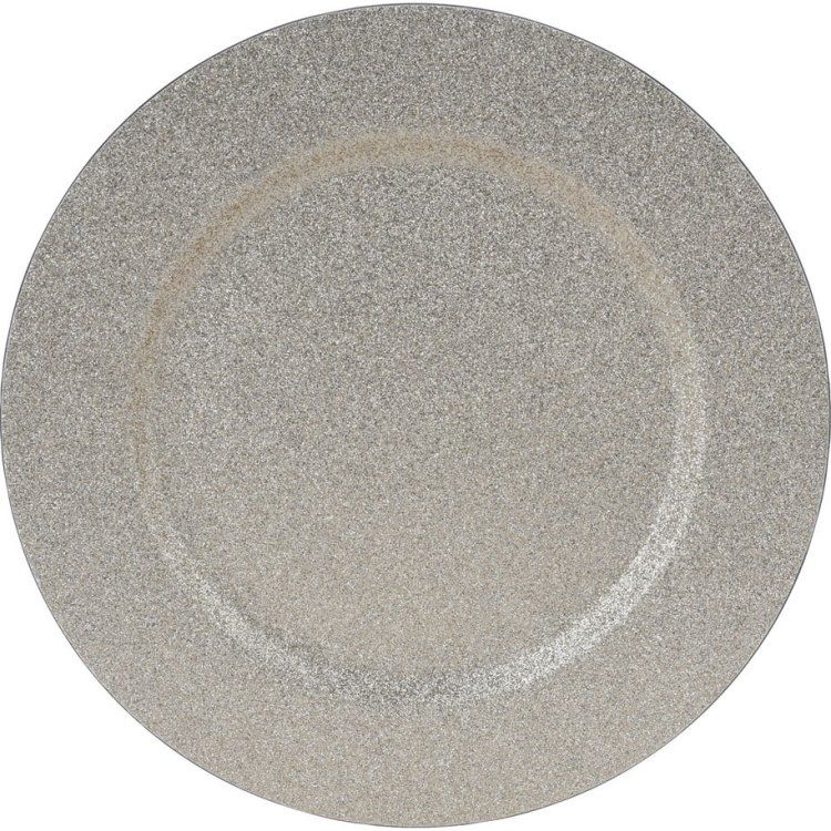 Dekoratyvinė lėkštė GLITTER, auksinės sp., ø33 cm
