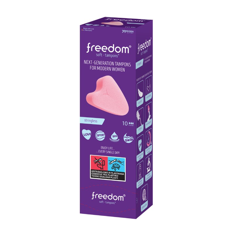 FREEDOM Soft Hygienic tamponai normalūs N10