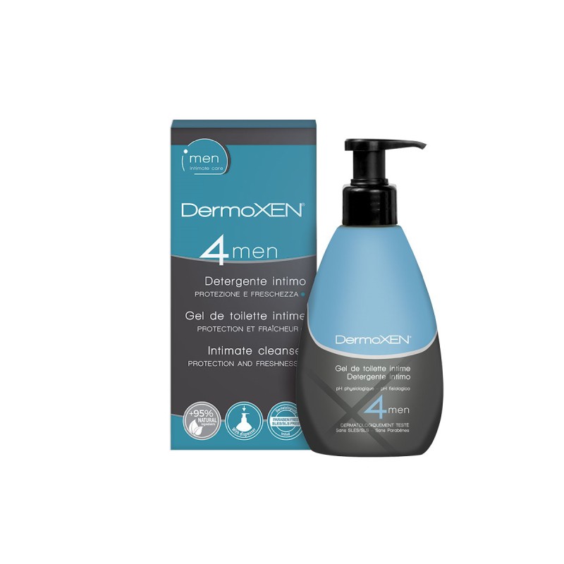 DERMOXEN 4 Men intymios higienos gelis 125 ml