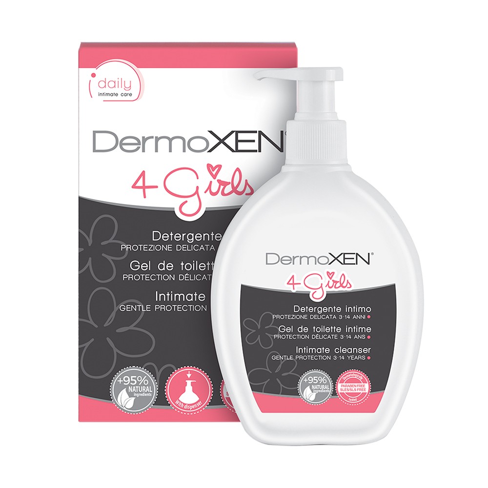 DERMOXEN 4 Girl intymios higienos gelis 200 ml