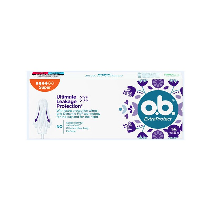 O.B. ExtraProtect Super tamponai N16