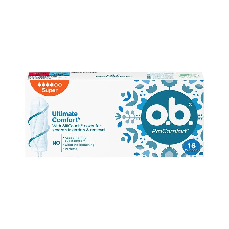 O.B. Procomfort Super tamponai N16