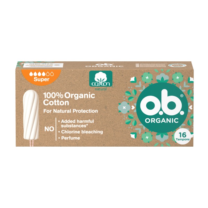 O.B. Organic Super tamponai N16