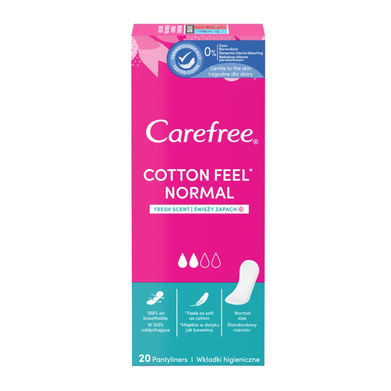 CAREFREE Cotton kasdieniniai įdėklai N20