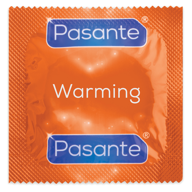 Prezervatyvai Pasante Warming, 144 vnt.