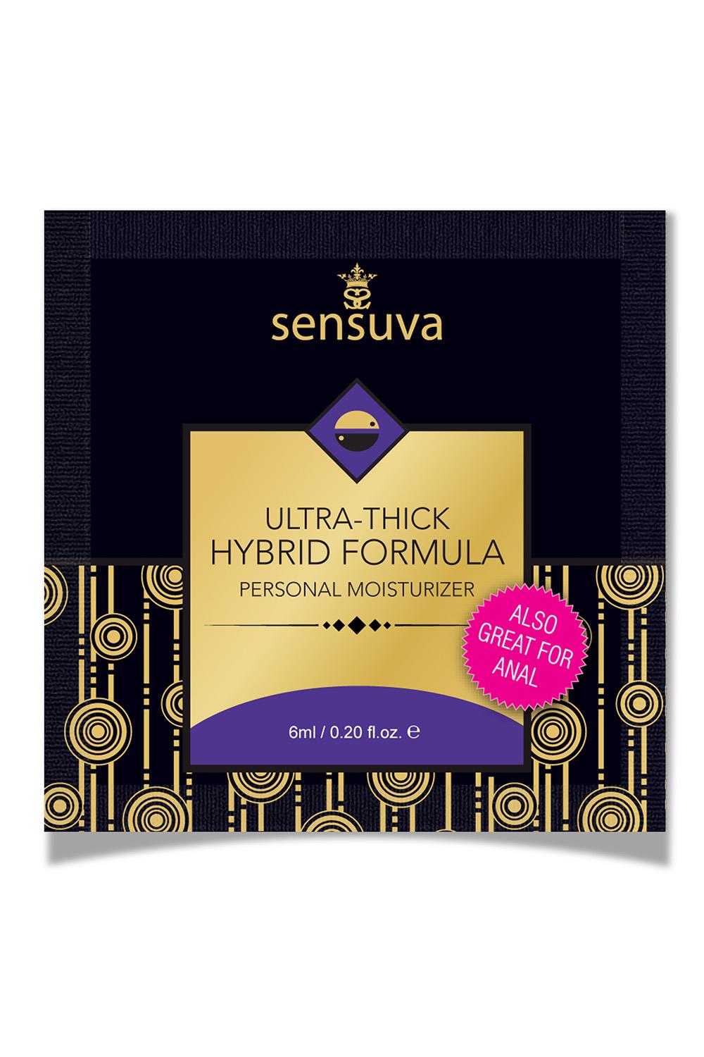SENSUVA ULTRA-THICK HYBRID PERSONAL MOISTURIZER ORIGINAL UNFLAVORED 6 ML