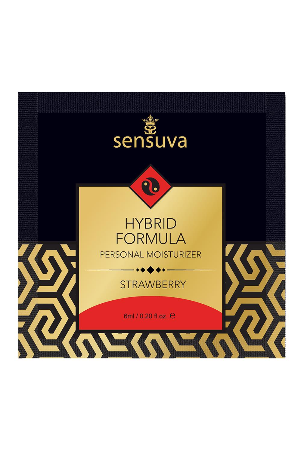 SENSUVA HYBRID PERSONAL MOISTURIZER STRAWBERRY 6 ML
