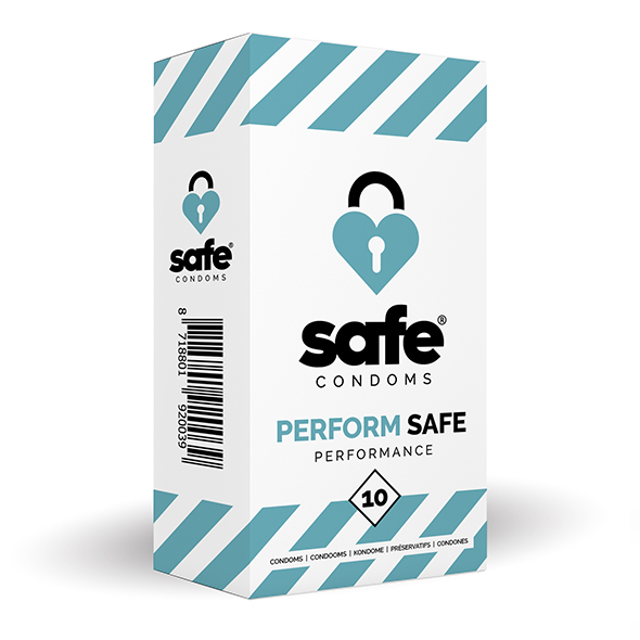 Prezervatyvai Safe performance, 10 vnt