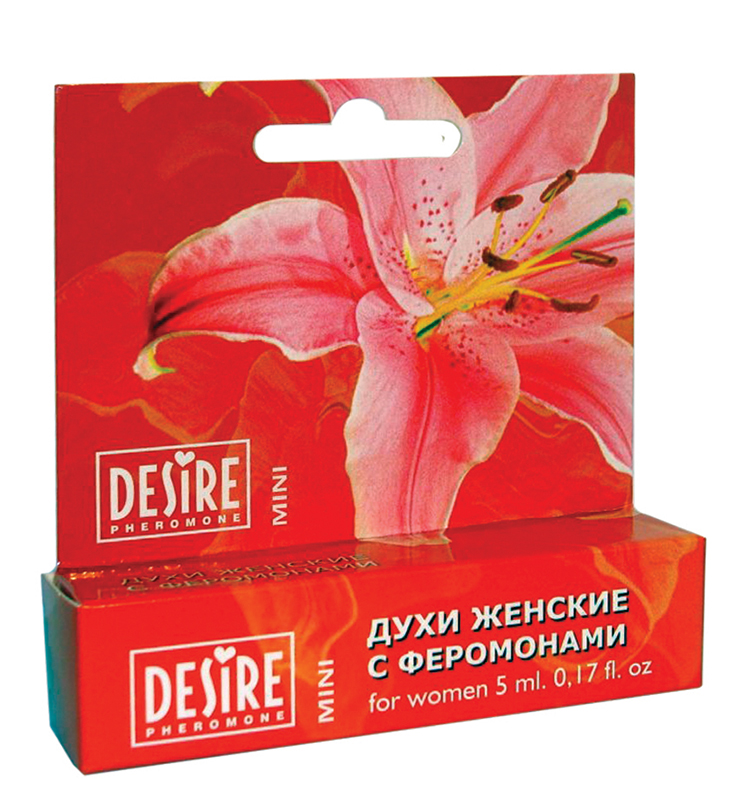 Feromonai moterims Desire For Women Mini, 5 ml