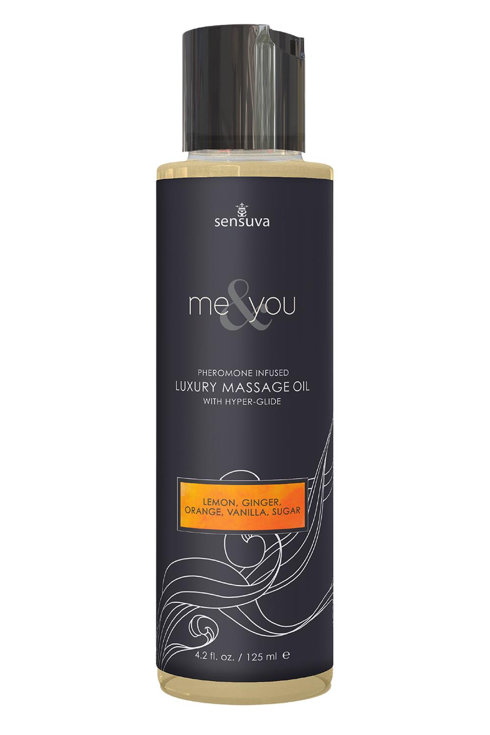 Masažo aliejus Sensuva, 125 ml