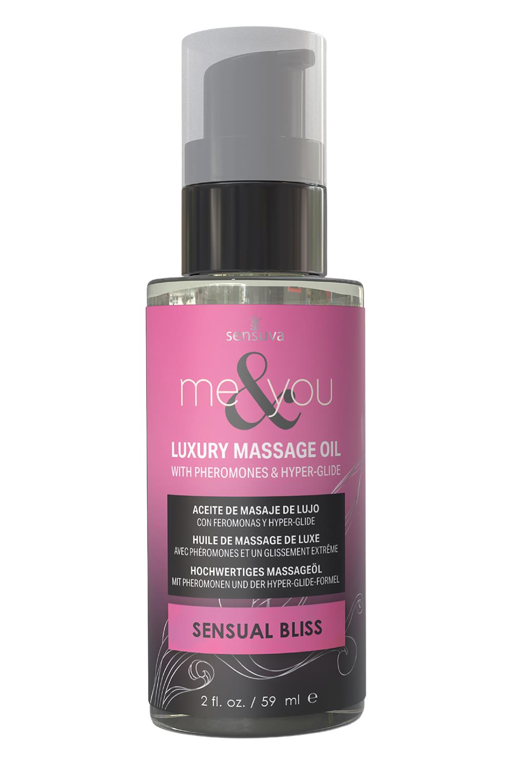 SENSUVA ME AND YOU MASSAGE OIL SENSUAL BLISS 59ML