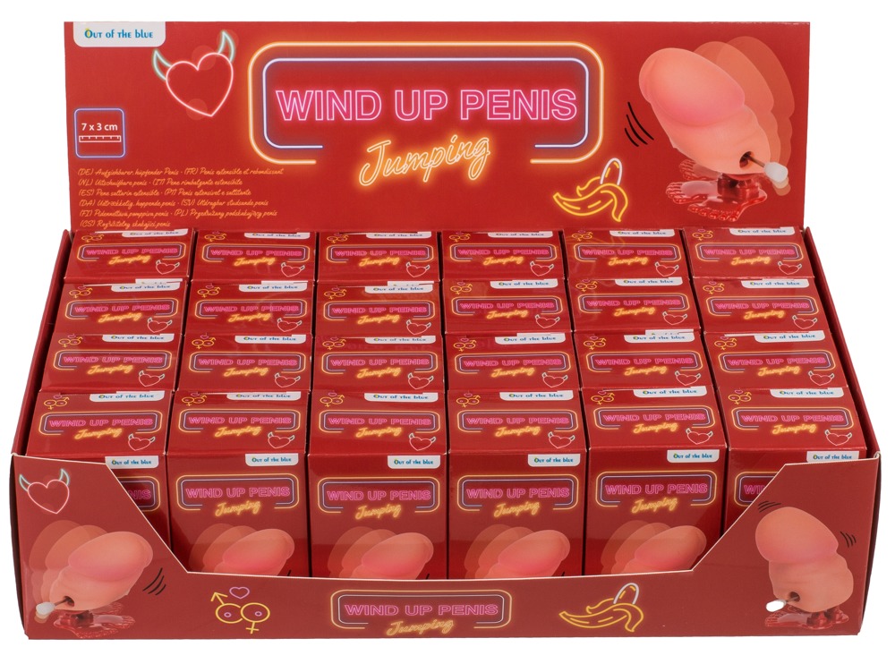 Žaislas Wind up Jumping Willy