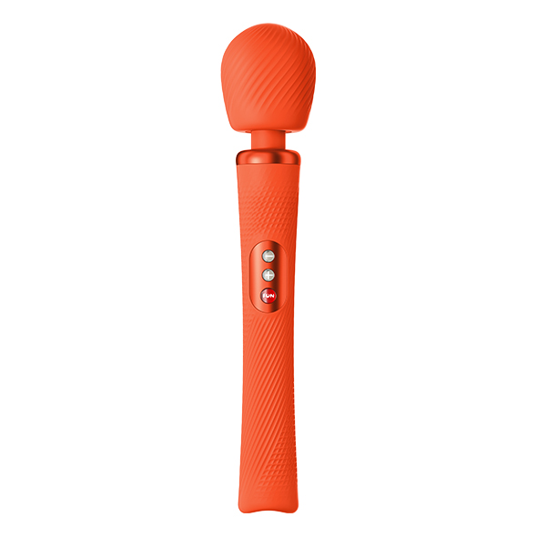 Weighted Rumble Wand - Fun Factory - Vim Sunrise Orange