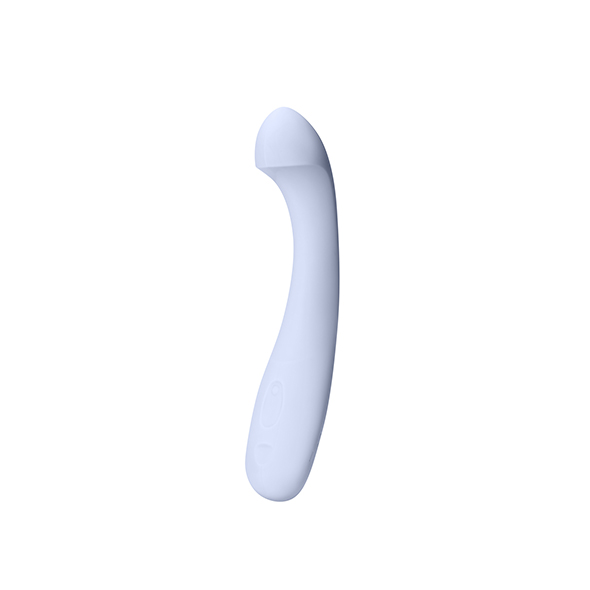 Vibratorius Dame Arc Ice, baltas