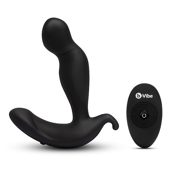 Prostatos masažuoklis B-Vibe 360 Plug, juodas