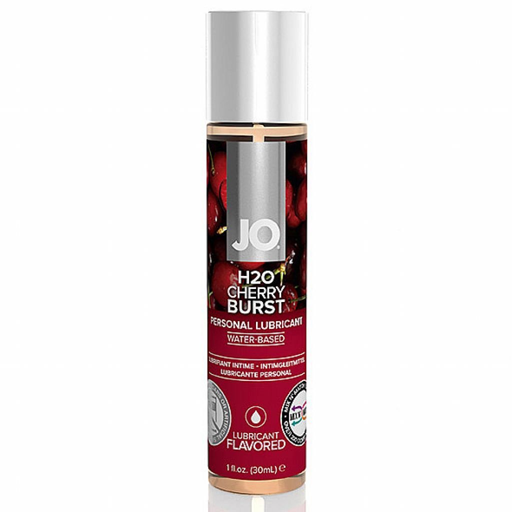 Vandens pagrindo lubrikantas System JO 30 ml vyšnių skonio