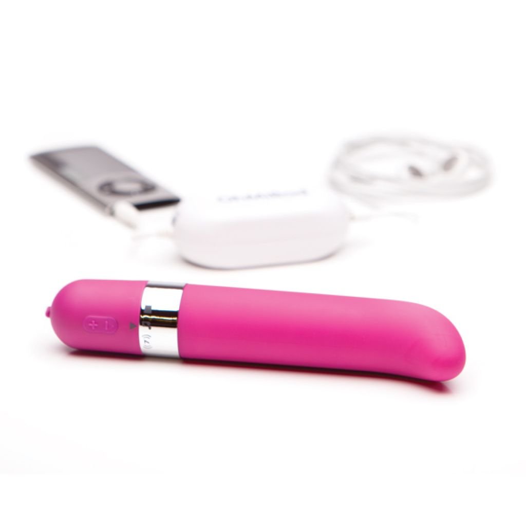 Vibratorius valdomas su muzika OhMiBod rožinės spalvos