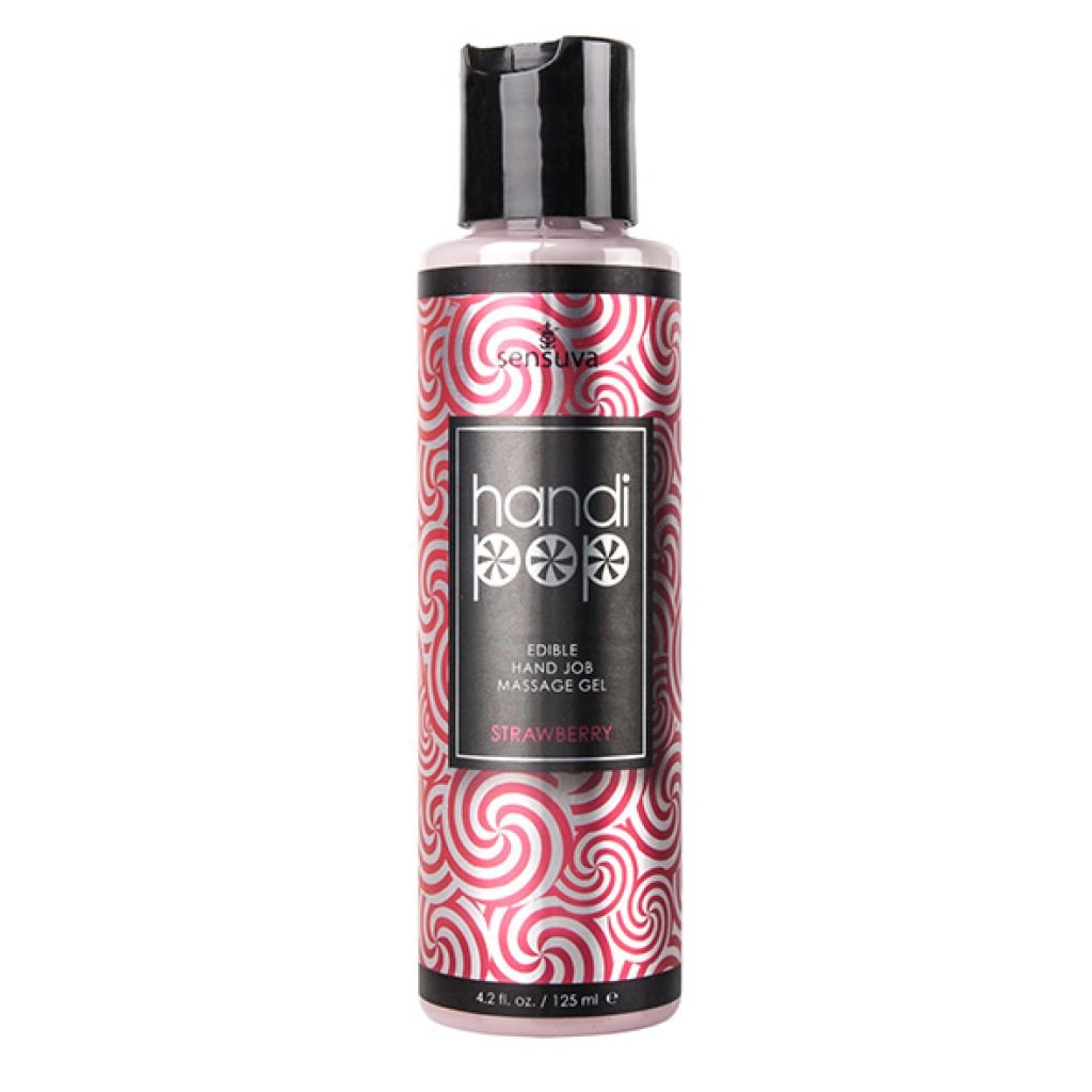 Gelis skirtas masturbacijai braškių skonio 125 ml