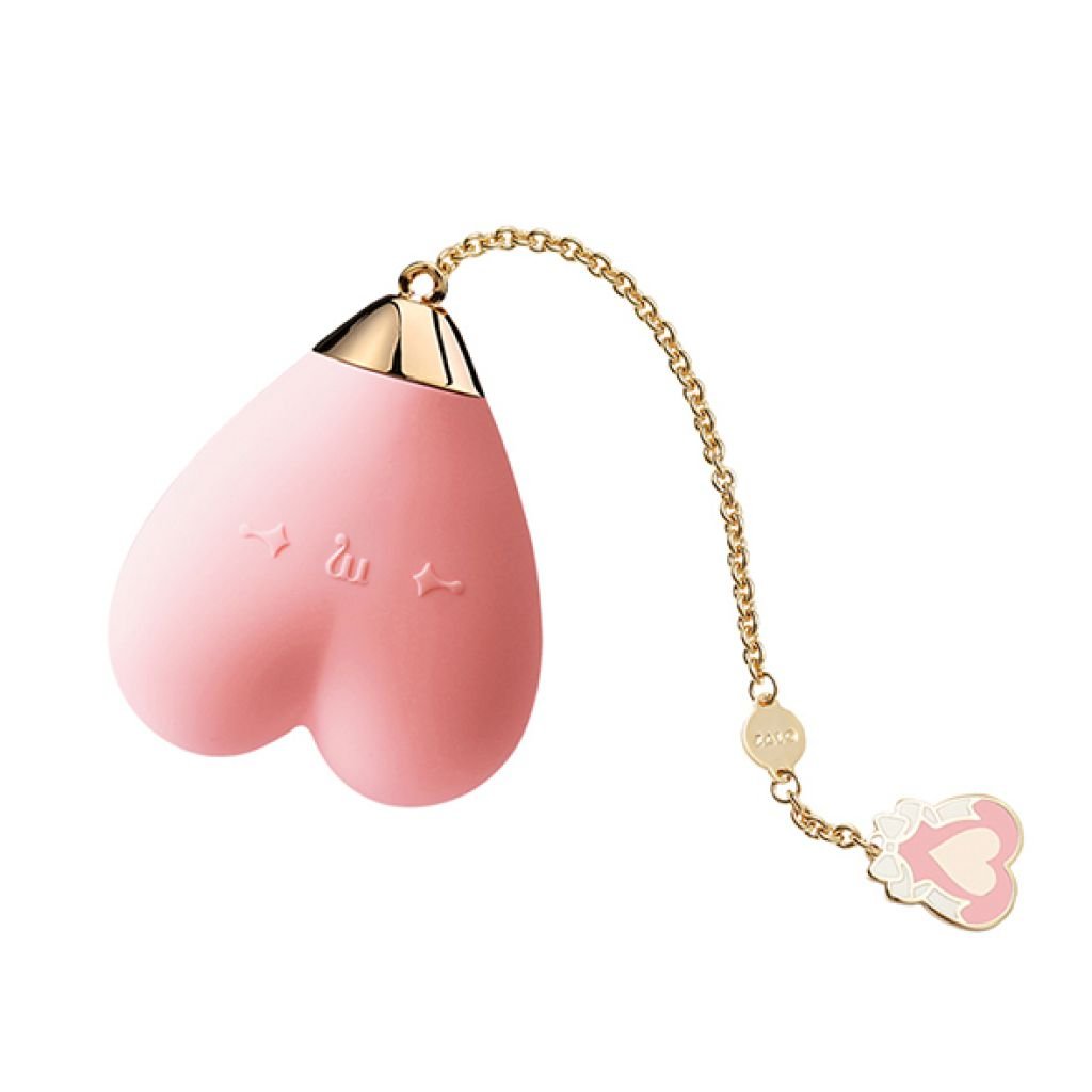Personalus Masažuoklis Baby Heart Strawberry Pink