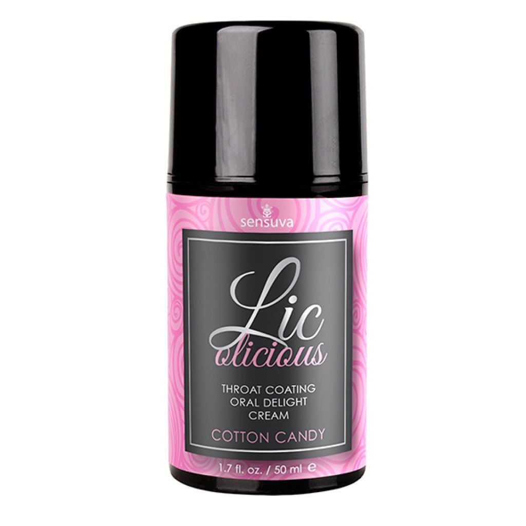 Valgomasis kremas oraliniam seksui cukraus vatos skonio 50 ml