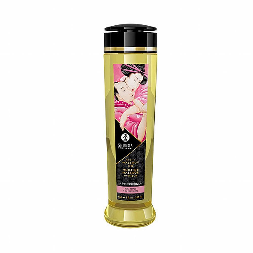 Aliejus masažui Shunga 240ml rožių kvapo