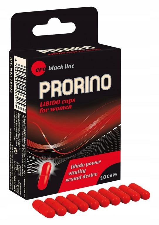 Prorino erekcijos tabletės moterims 10vnt.