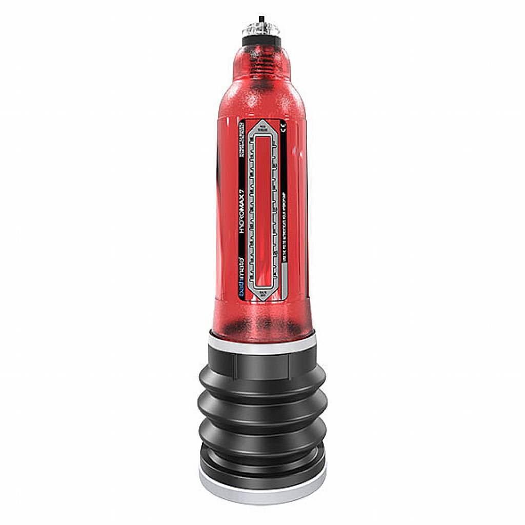 Pompa penio didinimui Bathmate Hydromax7 raudonos spalvos
