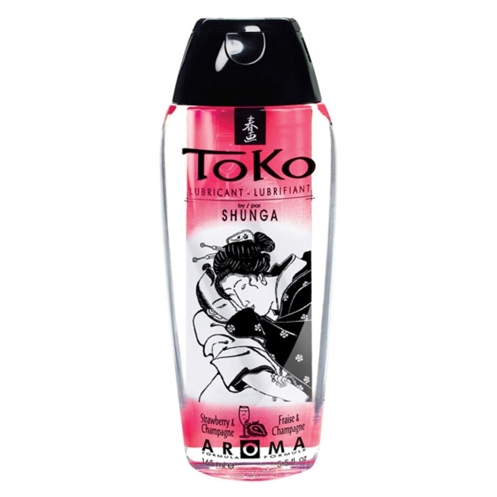 Lubrikantas Shunga 165ml braškių kvapo