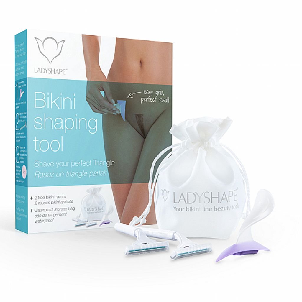 Formavimo priemonė intymioms vietoms skusti Ladyshape trikampio formos