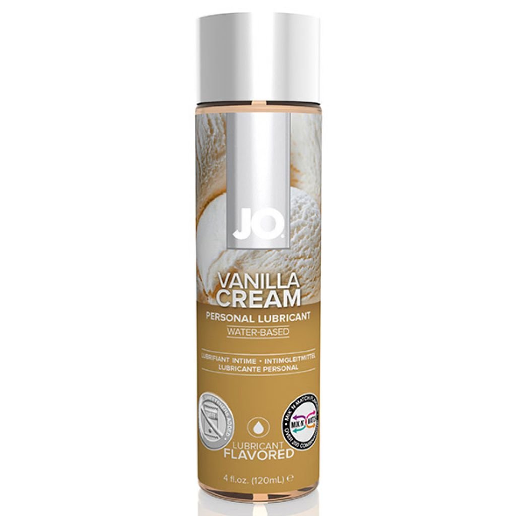 Vandens pagrindo lubrikantas System JO 120 ml vanilės skonio