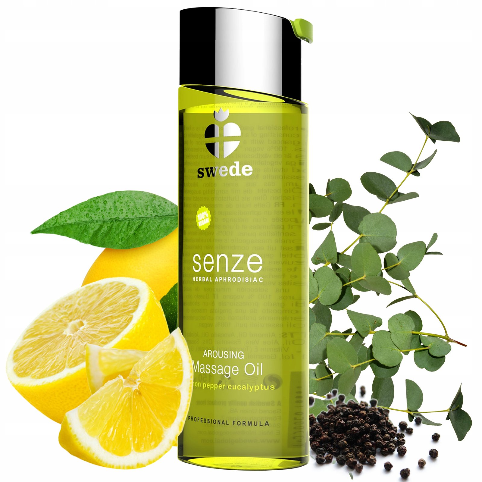 Masažo aliejus Swede citrininiai pipirai 75ml