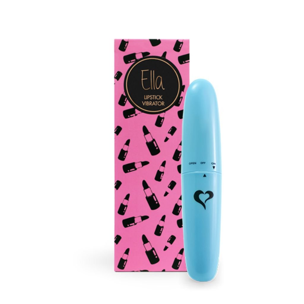 Ella Lipstick Vibratorius Light Blue